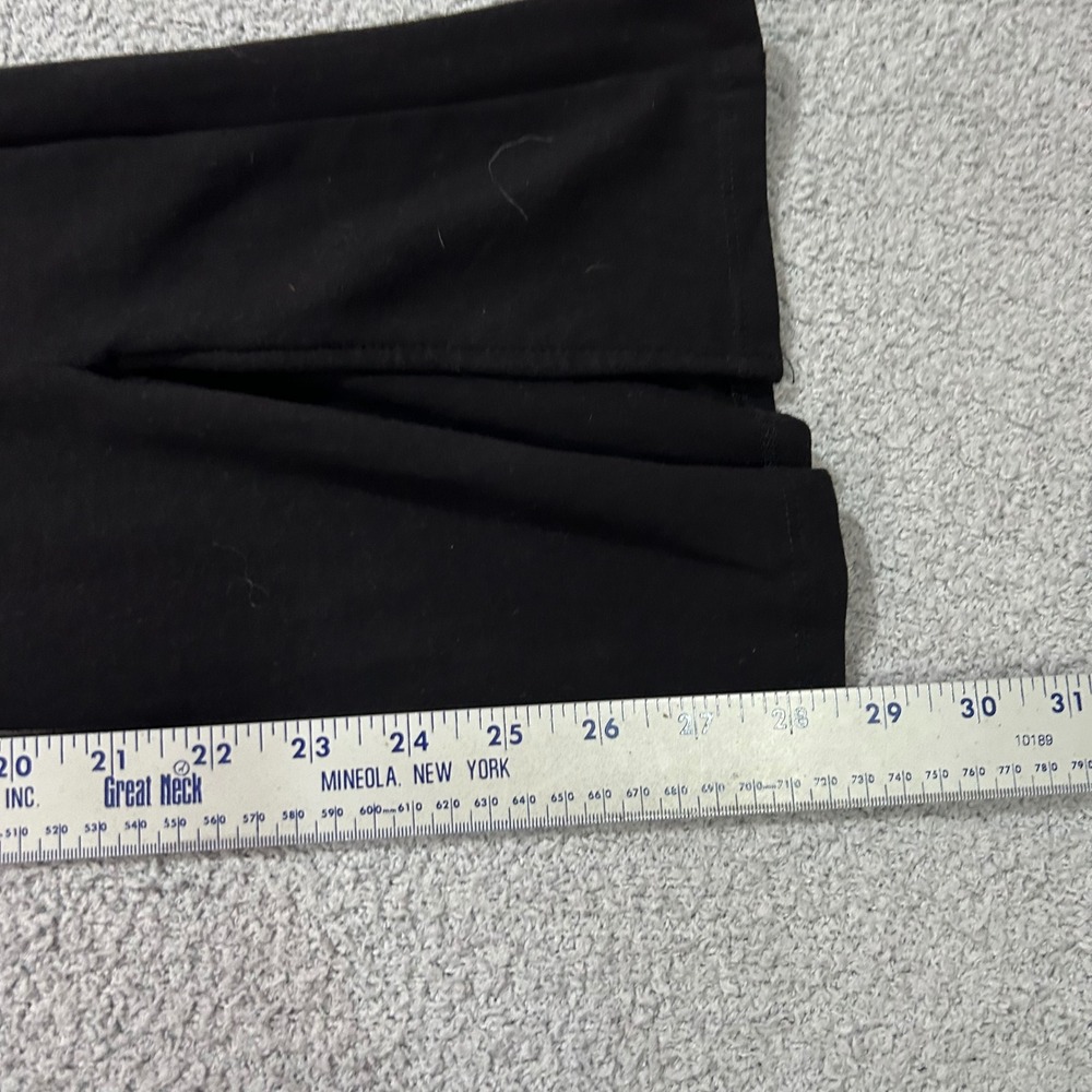 Torrid Pants Split Hem Flare 1 Black Plus Size Stretch Career Chic - Picture 4 of 8